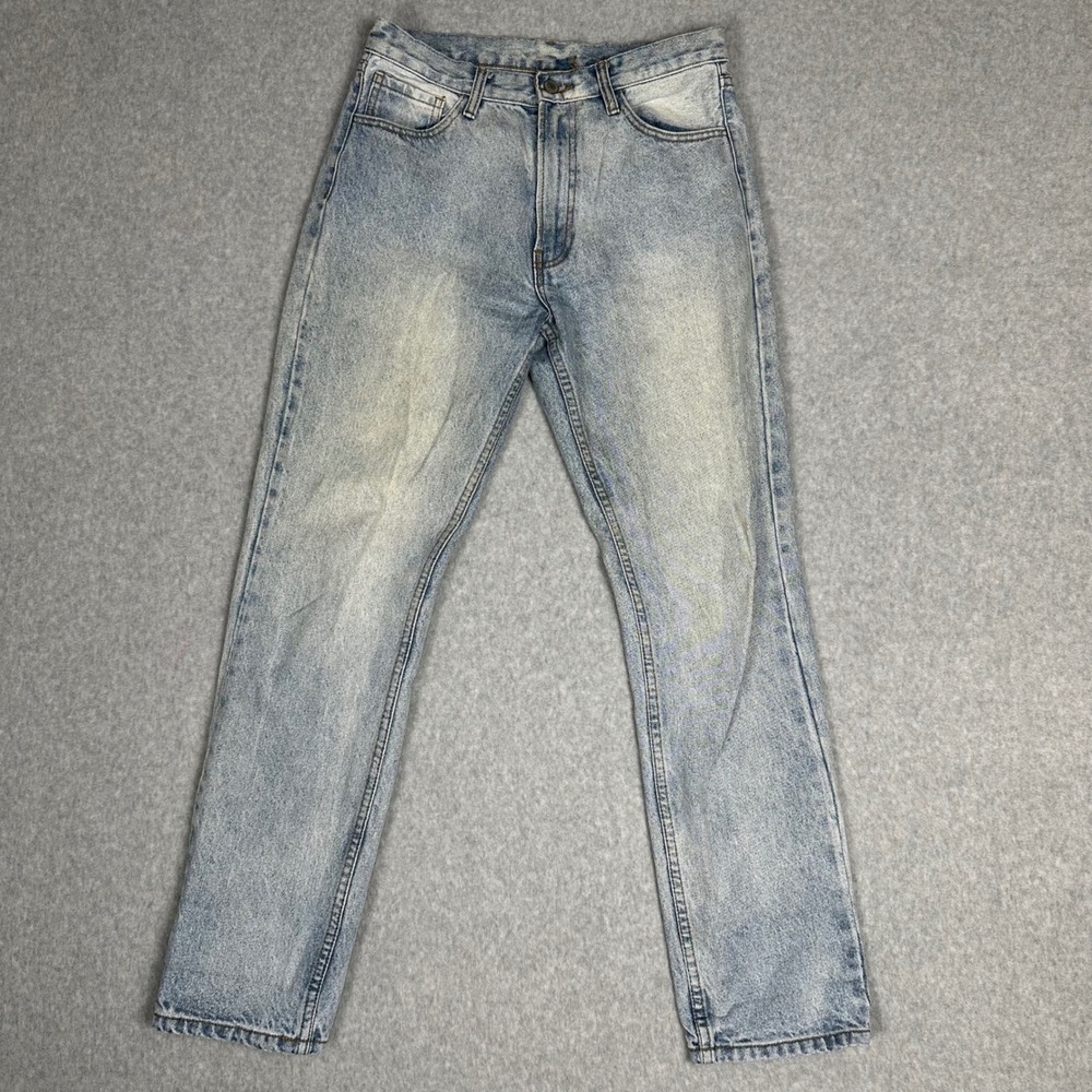 J Galt Straight Leg Jeans Women Size M *29x30 Light Wash Denim Capsule Casual